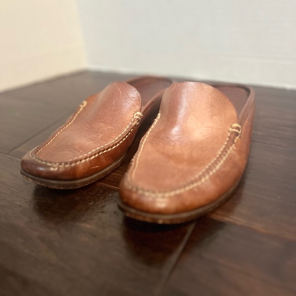 COLE HAAN Women’s Brown Leather Loafers - Picture 2 of 4